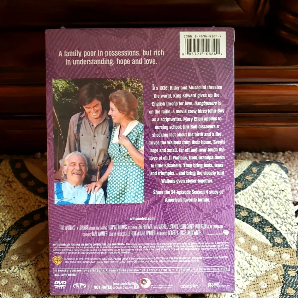 The Waltons - Season Four DVD - Picture 2 of 2